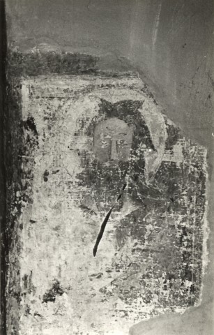 Anonimo — Anonimo romano sec. XIV/ XV - Tivoli, S. Silvestro, abside: San Giovanni Battista (?) — insieme
